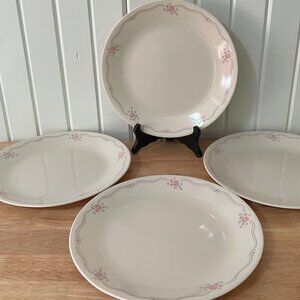 Corelle English Breakfast Dinner Plates 10 1/4" Set of 4